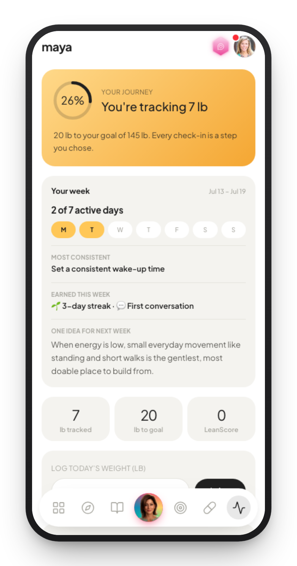 Progress tracking