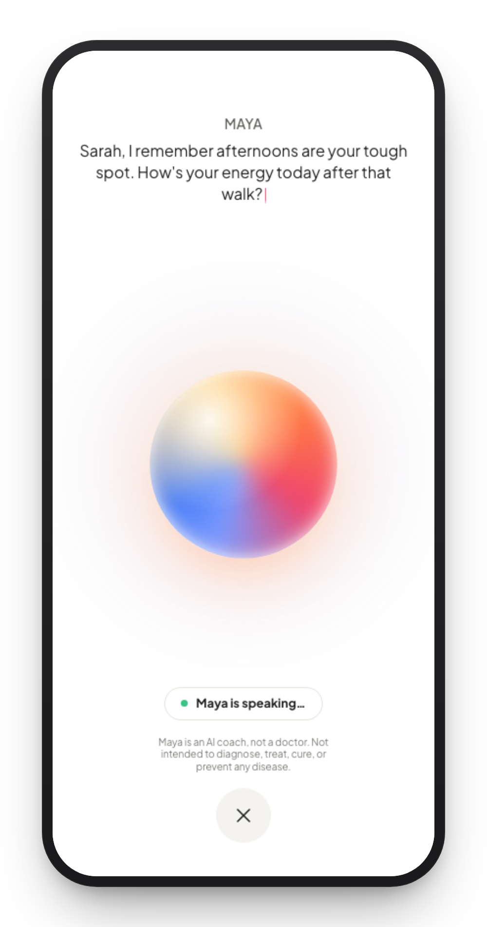 Voice mode